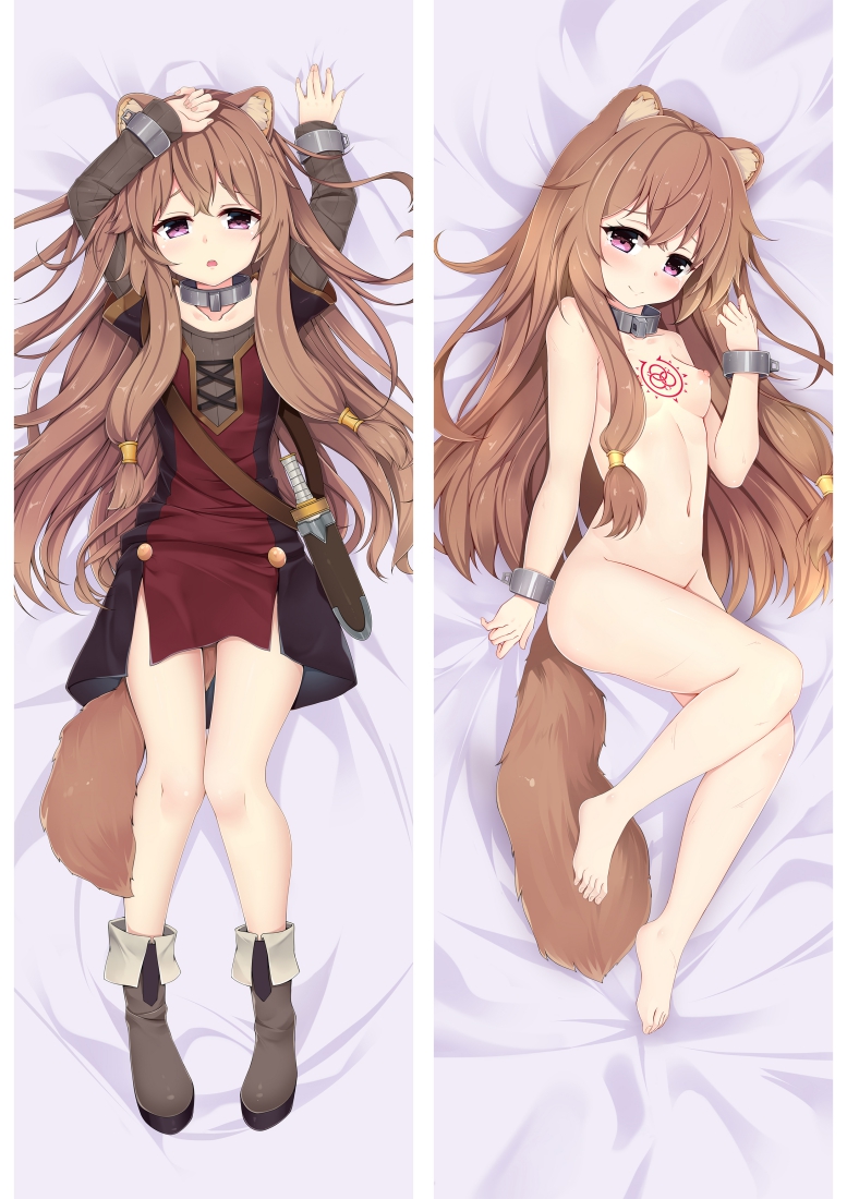 The Rising of the Shield Hero Raphthalia Anime Dakimakura Japanese Love Body Pillow Cover